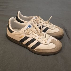 Adidas Samba White Black Sneakers